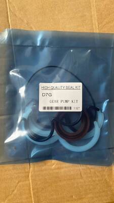 D7G  Excavator Gear Pump Seal Kits Hydraulic Pump Seal Kit for CA'T