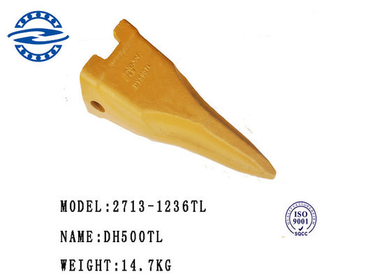 2713-1236 TL Excavators Spare Parts Bucket Tooth DH500TL 14.7kg