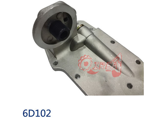 Excavator Spare Part 6D102 6B5.9 Engine Lubriing Oil Cooler Core 3957544 3921558 3918293 3911940 3903375 390