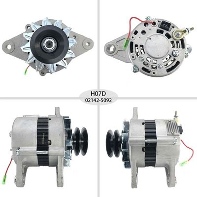 Excavator 24V Alternator 50A 02142-5092 021425092 For Hino Ho7d