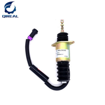 DT118 Excavator Electrical Parts 24V Diesel Engine Stop Solenoid 612600080681
