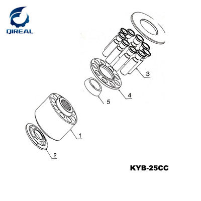 Kyb-25cc Hydraulic Main Pump Spare Parts For Ihisce45 Kubota K040 K050