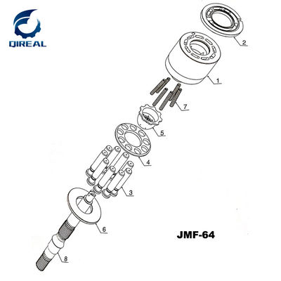 Excavator JMF151 JMF64 JMF195 Swing Motor Spare Parts