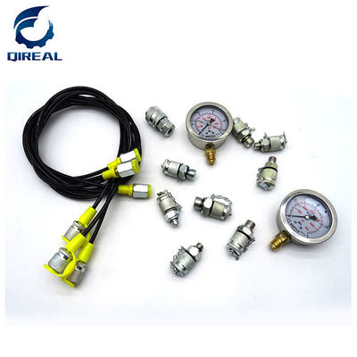 Excavator Loader Pressure Gauge Hydraulic Pump Test Gauge Hydraulic Gauge