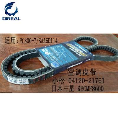 PC300-7 Excavators Spare Parts S6D114 RECMF8600 RECMF8610 Belt