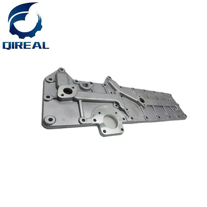 6D155 6HK1 Excavator Engine Side Cover 6127-61-2113 Oil Cooler Cover 6151511005 6221632110