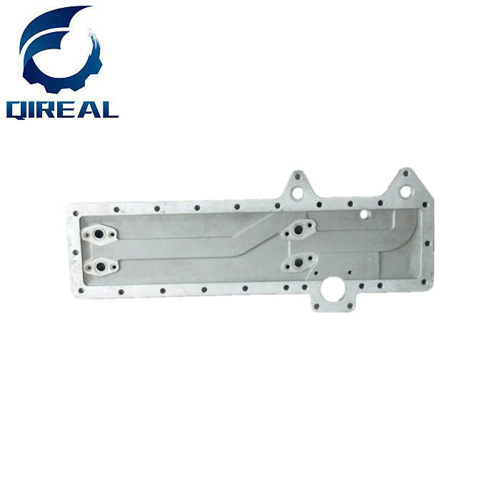 6D155 6HK1 Excavator Engine Side Cover 6127-61-2113 Oil Cooler Cover 6151511005 6221632110