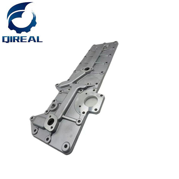 6D155 6HK1 Excavator Engine Side Cover 6127-61-2113 Oil Cooler Cover 6151511005 6221632110