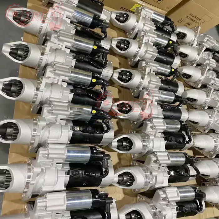 For HD307 SK60-6 SH60 Excavator 4JB1 Engine Generator Starter Motor 8-94423-452-2 24V 3.5KW