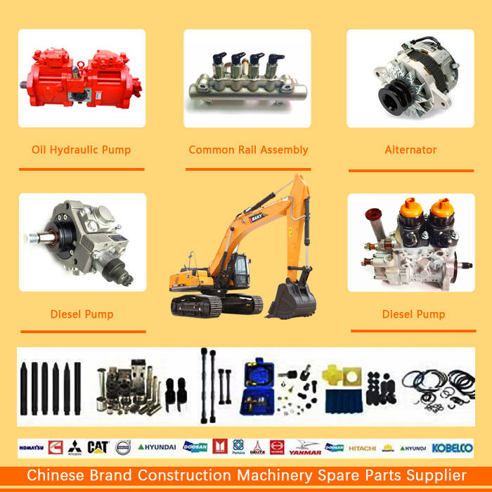 D7E Diesel Fuel Injector 04290986 0445120066 20798114 VOE20798114 for EC210D EC240B EC240C EC290B Excavator