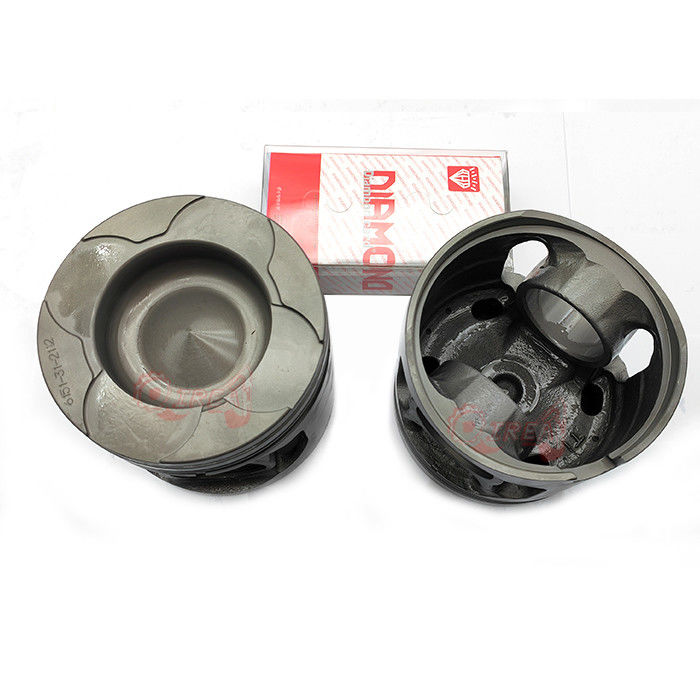 Hyunsang Excavator Parts Piston 6152-32-2510 6151-31-2710 6151-31-2112 For PC400-8 SA6D125E