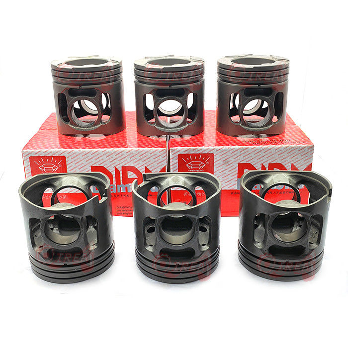 Hyunsang Excavator Parts Piston 6152-32-2510 6151-31-2710 6151-31-2112 For PC400-8 SA6D125E