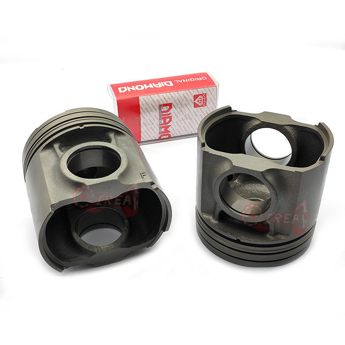 6151-31-2511 Excavator Cast Iron Piston For S6D125-1 S6D125 Engine