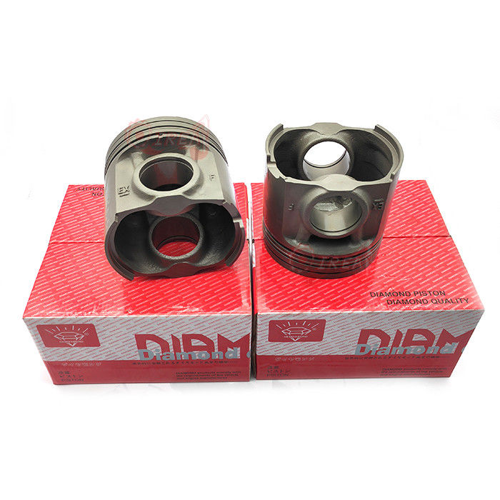 6212-31-2170 Excavator Engine Parts  For S6D140 Diesel Engine Cast Iron Piston 6212-31-2170