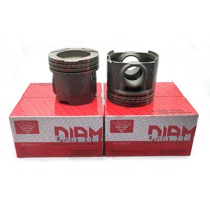 6212-31-2170 Excavator Engine Parts  For S6D140 Diesel Engine Cast Iron Piston 6212-31-2170