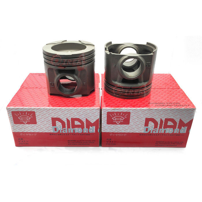 6212-31-2170 Excavator Engine Parts  For S6D140 Diesel Engine Cast Iron Piston 6212-31-2170