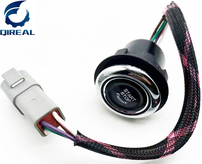 Excavator Engine Start Stop Switch Button Ignition Switch For SANY SY55 SY75 SY115 SY135 Sy245 SY485 SY550