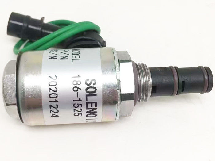 Solenoid Valve 186-1525 For Caterpillar Engine 3116 3306 Motor Grader