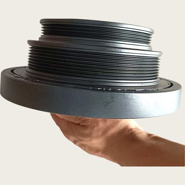 65.02601-5019 DB58 Crankshaft Pulley For  Excavator DH225LC-7