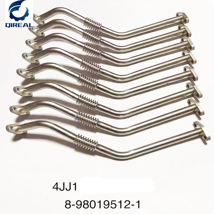 ZX110-3 ZX120-3 4JJ1 Turbocharger Oil Return Pipe for Excavator Oil Drain Tube Line 8980195121 8-98019512-1