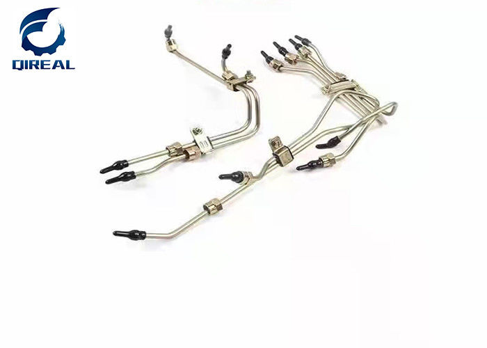 6D14 High Pressure Fuel Pipes For Excavator Diesel Engine Spare Parts