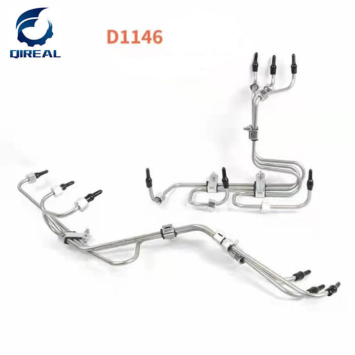 Excavator spare parts high pressure fuel pipe C7 Direct injection high pressure oil pipe
