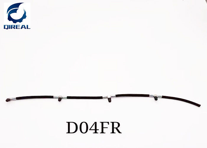 Excavator parts fuel injector return pipe Iron for D04FR engine
