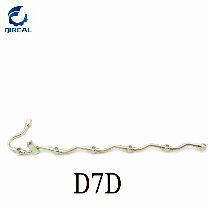 EXCAVATOR SPARE PARTS INJECTOR RETURN FUEL LINE TUBE FOR D7D ENGINE
