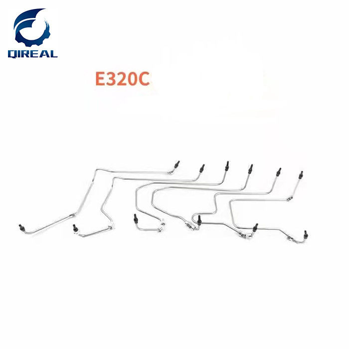 E320C E320D Excavator Spare Parts C6.4 Engine High Pressure Oil Pipe