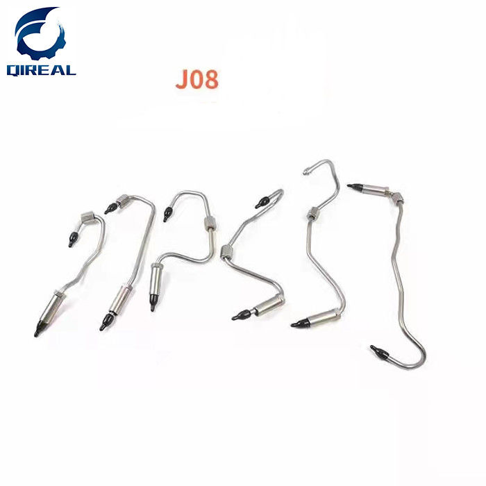 Excavator spare parts VH237815990A /237815990 SK330-8 J08E high pressure fuel pipe