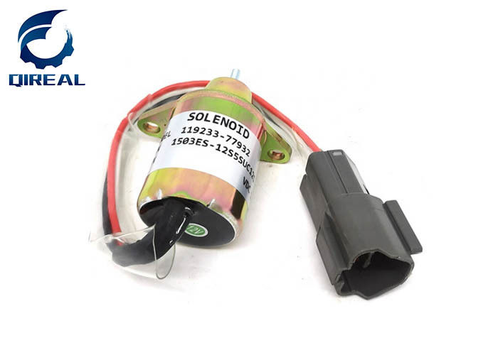PC40 4TNV94 12V Fuel Shut Off Solenoid Engine Stop 119233-77932