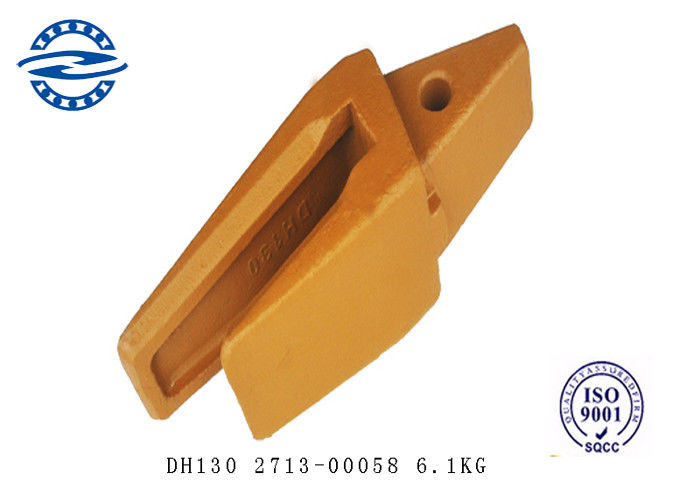 Doosan DH130 Excavators Spare Parts 2713-00058 Excavator Bucket Teeth Adapter