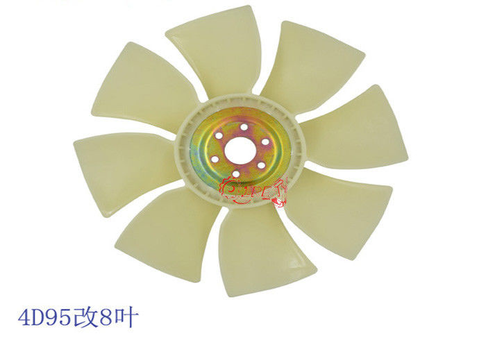 8 blade 6 holes Excavator PC60-5 fan for diesel engine 4D95 cooling Fan blade