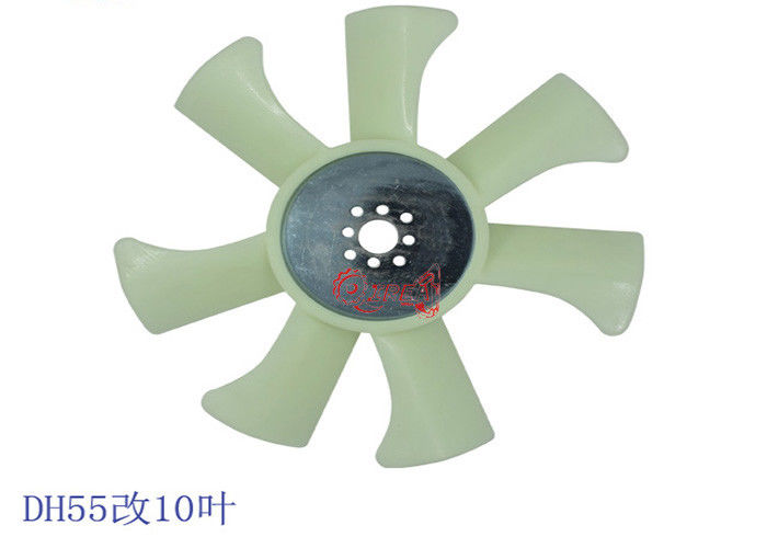 Excavator spare parts 7 blade 8 holes DH55 fan blade cooling fan