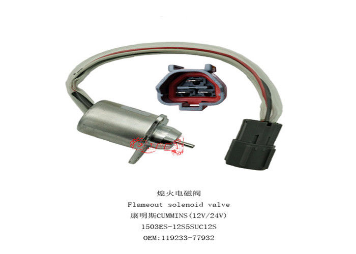 12V Flameout 1503ES-12S5SUC12S Engine Shut Down Solenoid 119233-77932