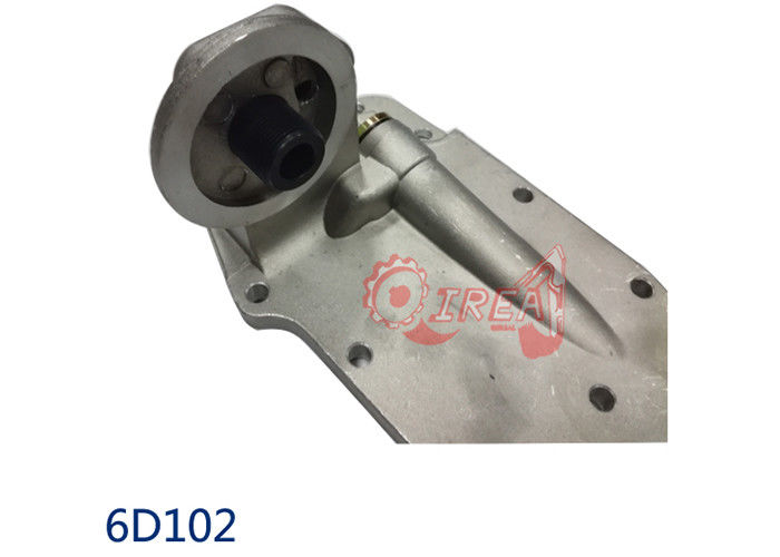 Excavator Spare Part 6D102 6B5.9 Engine Lubriing Oil Cooler Core 3957544 3921558 3918293 3911940 3903375 390