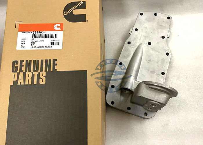 QSB6.7 ISBE Auto Parts Oil Filter Head 3965152 5289557 3957149 3955034 For Excavator