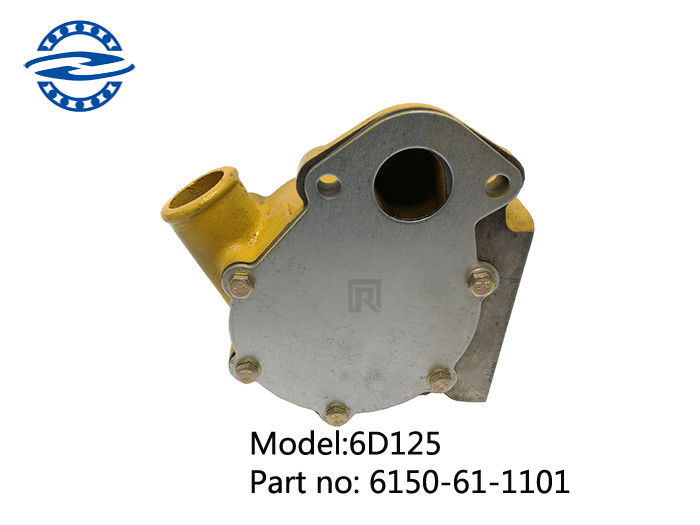6D125 Diesel Water Pump 6150-61-1101 For Excavator Engine Cooling System