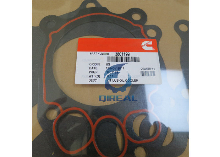 NT855 Diesel Engine Oil Cooler Repair Gasket Kits for 3801199