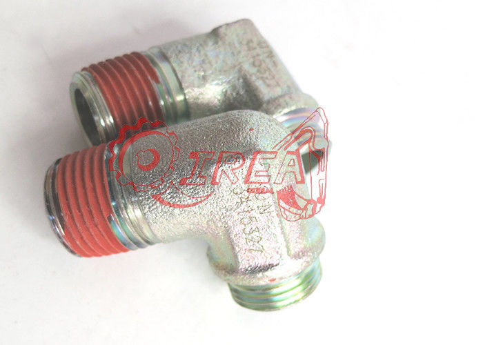 ISO9001 Excavator Engine Parts 6CT Air Compressor Elbow Connector 3415327