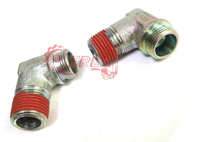 ISO9001 Excavator Engine Parts 6CT Air Compressor Elbow Connector 3415327
