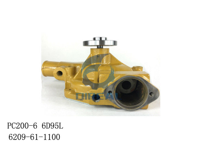 Excavator Engine Parts PC200-6 6D95L Water Pump 6209-61-1100