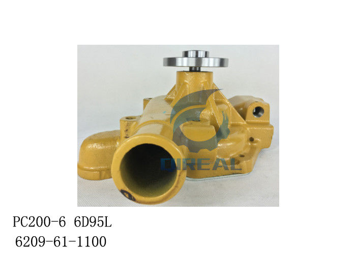 Excavator Engine Parts PC200-6 6D95L Water Pump 6209-61-1100