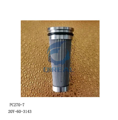 PC270-7 Excavator Hydraulic Pump Filter 20Y-60-3143