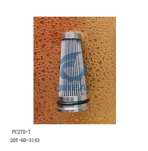 PC270-7 Excavator Hydraulic Pump Filter 20Y-60-3143