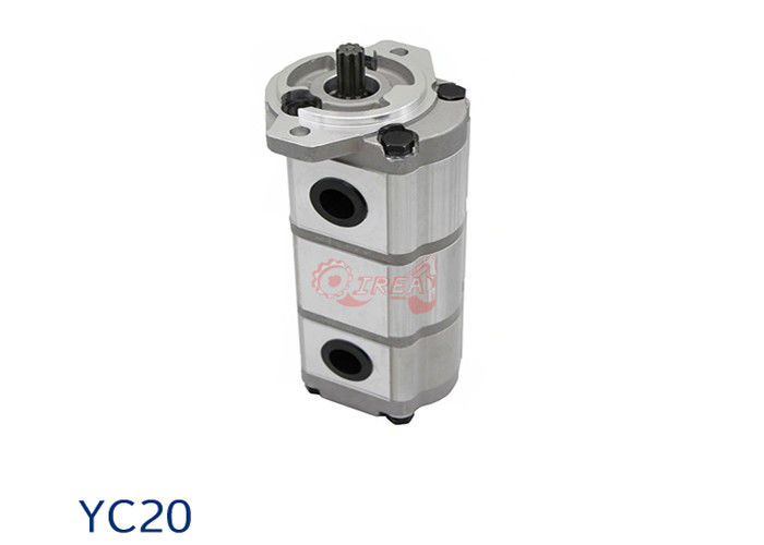 Construction Machinery Parts Yucai Excavator Hydraulic Parts High Pressure Yc20 Pilot Pump Gear Pump