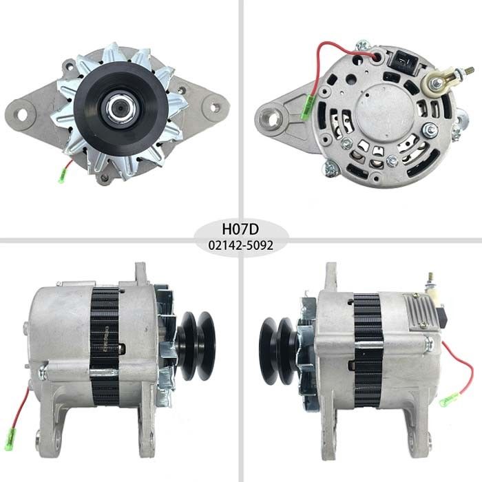 Excavator 24V Alternator 50A 02142-5092 021425092 For Hino Ho7d