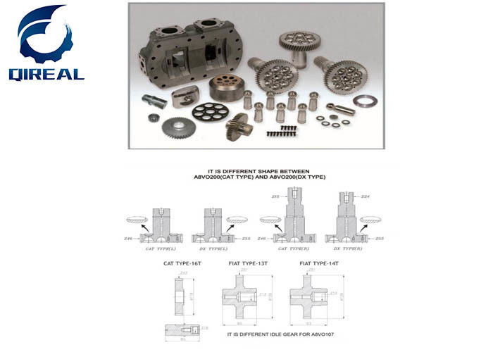 Construction Machinery Parts Hydraulic Piston Pump Repair Kit A8VO55 O8O A8VO107 A8VO140 A8VO160 A8VO200