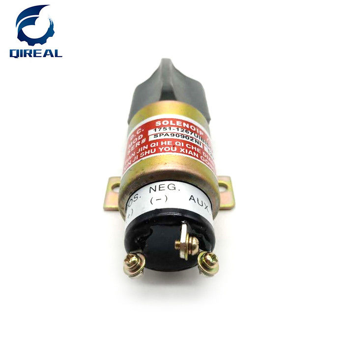 Stop Flameout Solenoid Valves 12V 1751-1267U1B1S5A For Excavator