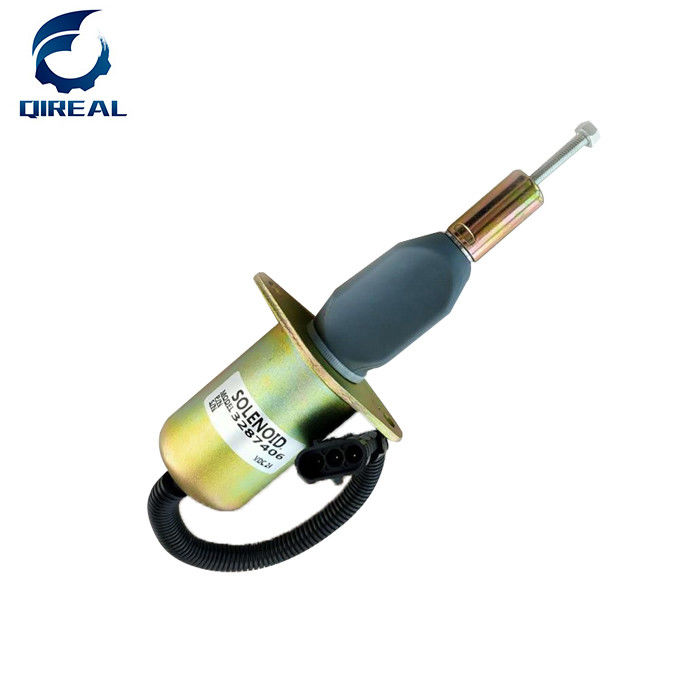 6BT Diesel Generator Spare Parts for Cummins 24V Stop Solenoid Valve 3935430